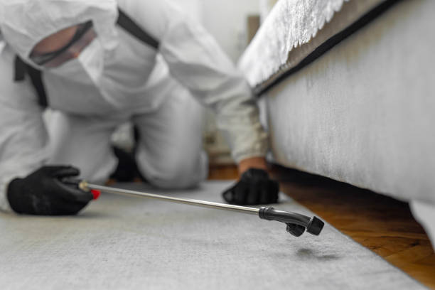 Professional Termite Control technician working in Union Parish County, LA